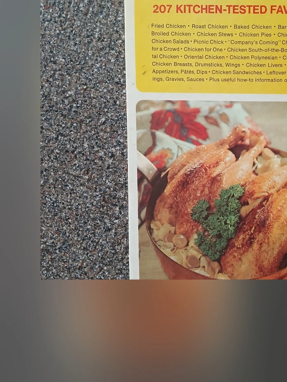 Vintage 1968 Family Circle Cookbook Chicken Recipes: 207 Kitchen-Tested Favorite